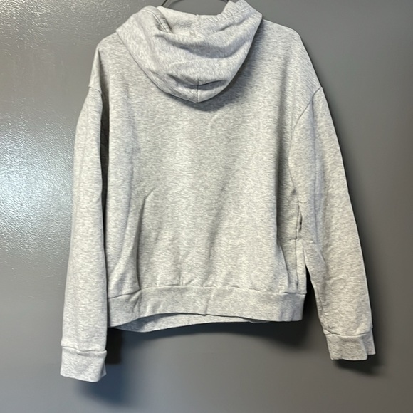 Victoria Secret PINK. 1/4 zip Hoodie Gray size Large - Picture 4 of 4